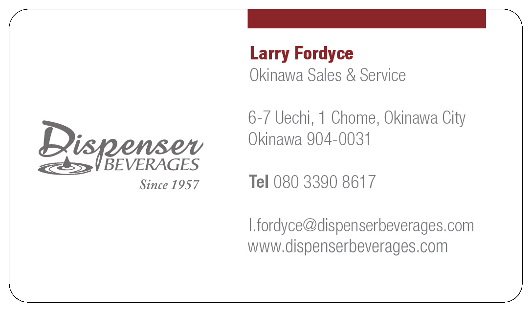 Larry Fordyce Business Card Front