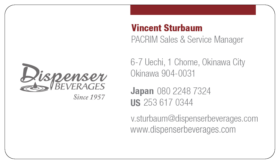Vincent Sturbaum Business Card Front