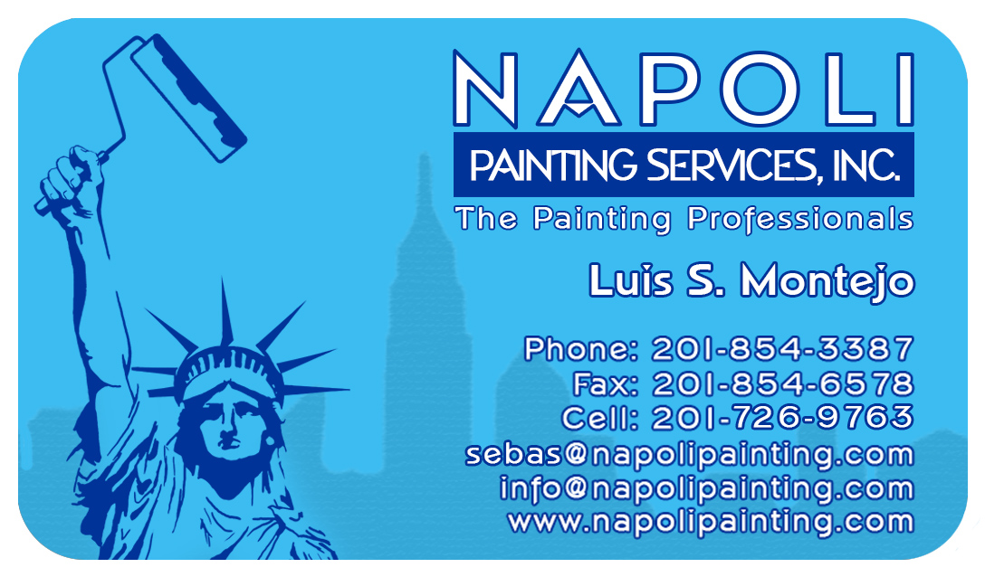 Luis S Montejo Napoli Plastic Business Card with Rounded Corners