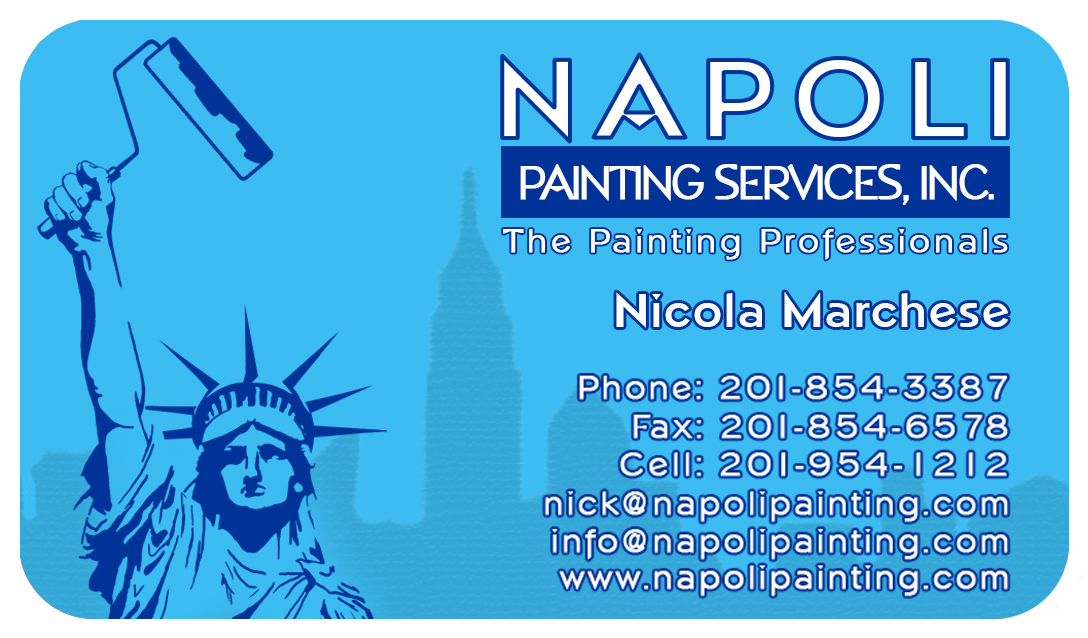 Nicola Marchese Napoli Plastic Business Card with Rounded Corners